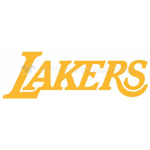 Los Angeles Lakers Iron-on Stickers (Heat Transfers)NO.1047